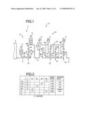 Control apparatus for hybrid vehicle power transmitting system diagram and image