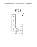 Control apparatus for hybrid vehicle power transmitting system diagram and image