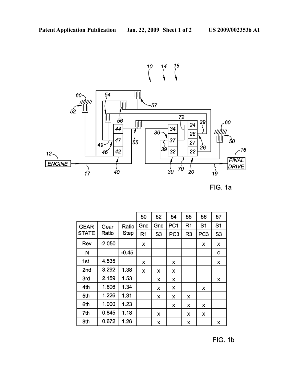 8-Speed Transmission - diagram, schematic, and image 02