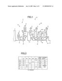 Control apparatus for vehicular drive system diagram and image