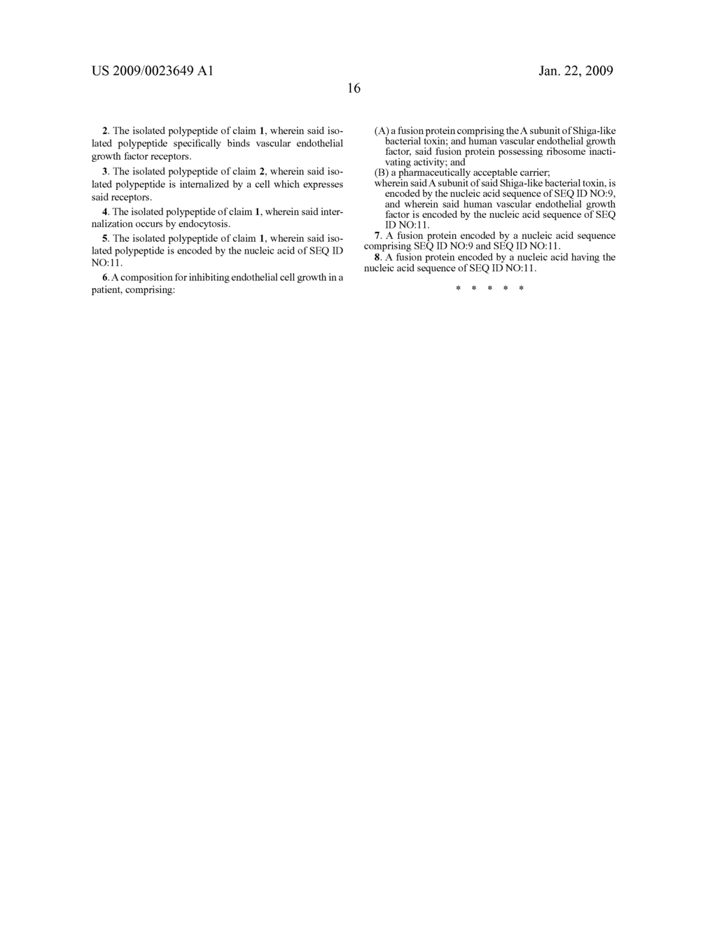 Recombinant proteins containing shiga-like toxin and vascular endothelial growth factor fragments - diagram, schematic, and image 25