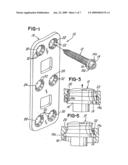 IMPLANT PLATE SCREW LOCKING SYSTEM AND SCREW HAVING A LOCKING MEMBER diagram and image