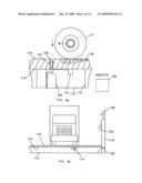 Method for weighing vehicles crossing a bridge diagram and image