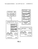 Method and apparatus for storage-service-provider-aware storage system diagram and image