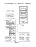 Method and apparatus for storage-service-provider-aware storage system diagram and image