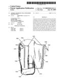 Apparel for protecting lower body from wetness diagram and image