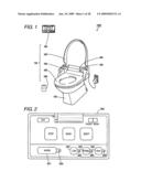 TOILET SEAT DEVICE AND TOILET SEAT APPARATUS HAVING THE SAME diagram and image