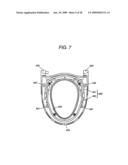 TOILET SEAT DEVICE AND TOILET SEAT APPARATUS HAVING THE SAME diagram and image