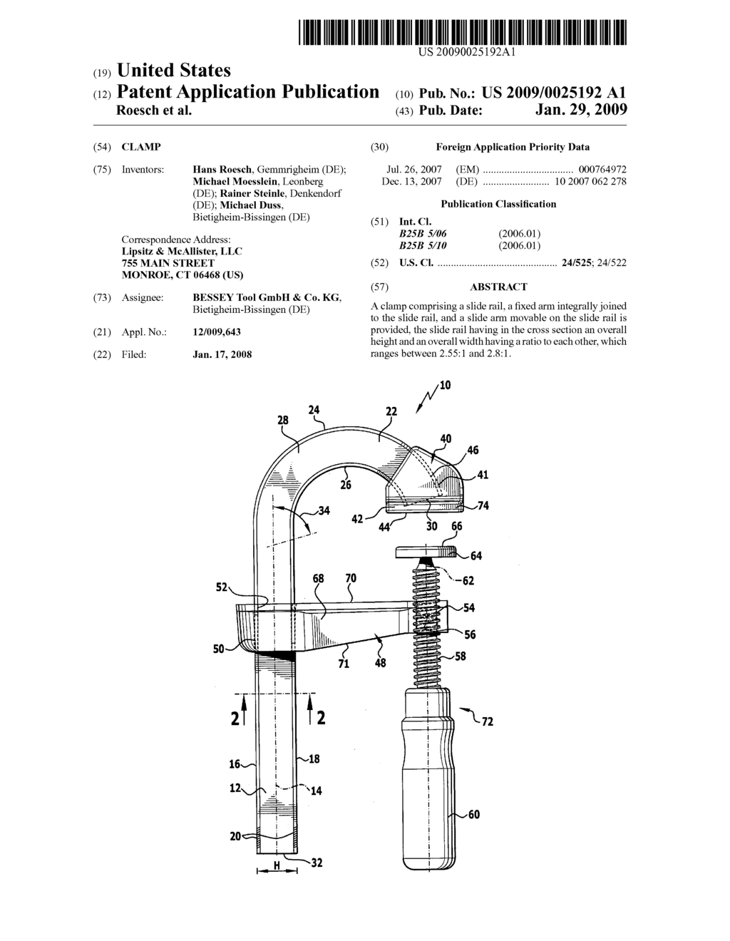 Clamp - diagram, schematic, and image 01