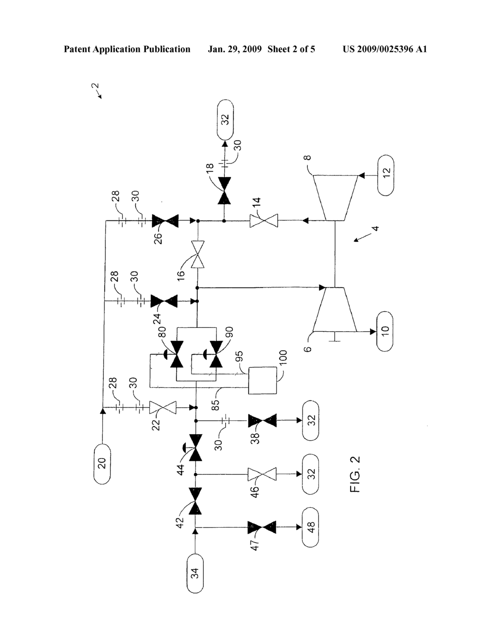 Parallel turbine fuel control valves - diagram, schematic, and image 03