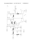 Parallel turbine fuel control valves diagram and image