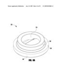 VALVE CARTRIDGE WITH LOW POINT OF CONTACT FOR INSTALLATION diagram and image