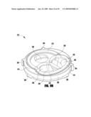 VALVE CARTRIDGE WITH LOW POINT OF CONTACT FOR INSTALLATION diagram and image