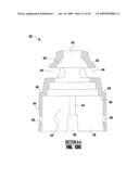 VALVE CARTRIDGE WITH LOW POINT OF CONTACT FOR INSTALLATION diagram and image