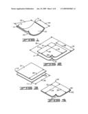 Decorative elements provided with a circular or crimped configuration at point of sale or point of use diagram and image