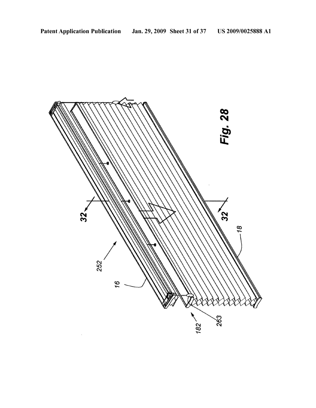 LIFT CORD SYSTEM FOR RETRACTABLE COVERING - diagram, schematic, and image 32