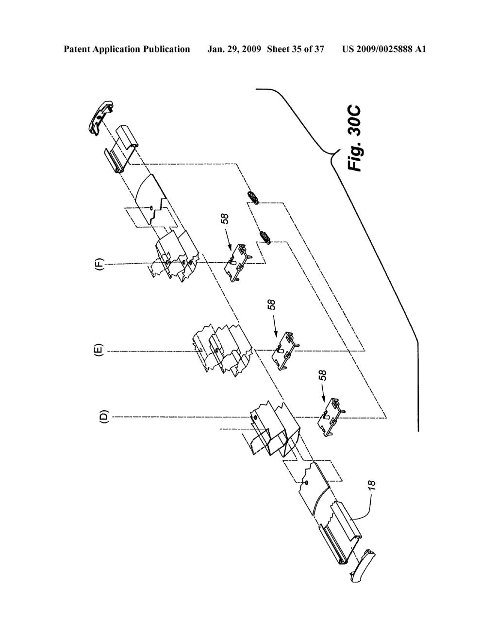 LIFT CORD SYSTEM FOR RETRACTABLE COVERING - diagram, schematic, and image 36