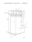 ARRANGEMENT AND METHOD FOR COOLING A SOLUTION diagram and image