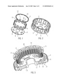 DISC CARRIER OF A FRICTION CLUTCH diagram and image