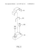 Hand-held electric sealer with detachable sealing module diagram and image