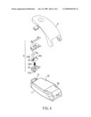 Hand-held electric sealer with detachable sealing module diagram and image