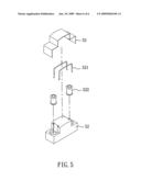 Hand-held electric sealer with detachable sealing module diagram and image