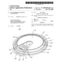 SPLASH-INHIBITING BEVERAGE CONTAINER LID diagram and image