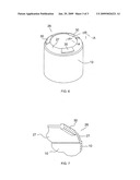 TUBE MADE OF FLEXIBLE MATERIAL, WITH PRE-INJECTED SKIRT AND SEMIHEAD, INCLUDING IN-MOULD LABELLING, AND ITS MANUFACTURING PROCEDURE diagram and image