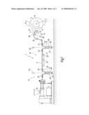 Method and System for Feeding a Continuous Rod of Elastomeric Material Automatically to a User Unit diagram and image