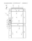 Container with reclosable pour spout diagram and image