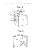 Container with reclosable pour spout diagram and image