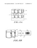 Electronic menu display system employing a plurality of portable menus, each including an electronic-ink display label for displaying information updated by one or more activator modules within the restaurant diagram and image