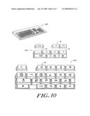 Electronic menu display system employing a plurality of portable menus, each including an electronic-ink display label for displaying information updated by one or more activator modules within the restaurant diagram and image