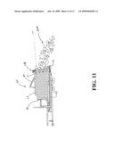 Manure spreader with reverse flighting diagram and image