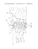 Manure spreader with reverse flighting diagram and image