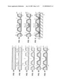 Silicon LED package having horn and contact edge with (111) planes diagram and image