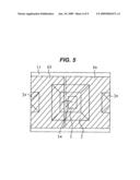 Silicon LED package having horn and contact edge with (111) planes diagram and image