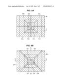 Silicon LED package having horn and contact edge with (111) planes diagram and image