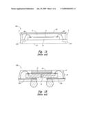 THIN SEMICONDUCTOR DIE PACKAGES AND ASSOCIATED SYSTEMS AND METHODS diagram and image