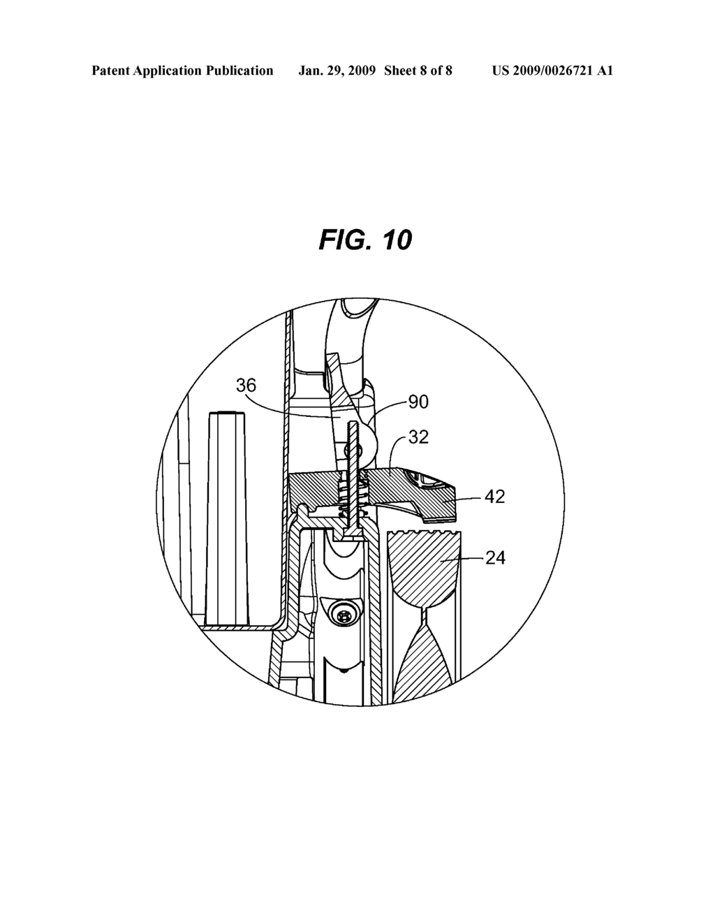 Dolly with wheel lock - diagram, schematic, and image 09