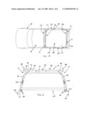 Disassemblable truck rack having gusset and improved bedrail mounting system diagram and image