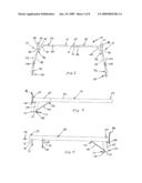 Disassemblable truck rack having gusset and improved bedrail mounting system diagram and image