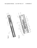 Symmetrical self-closing mechanism for a drawer slide diagram and image