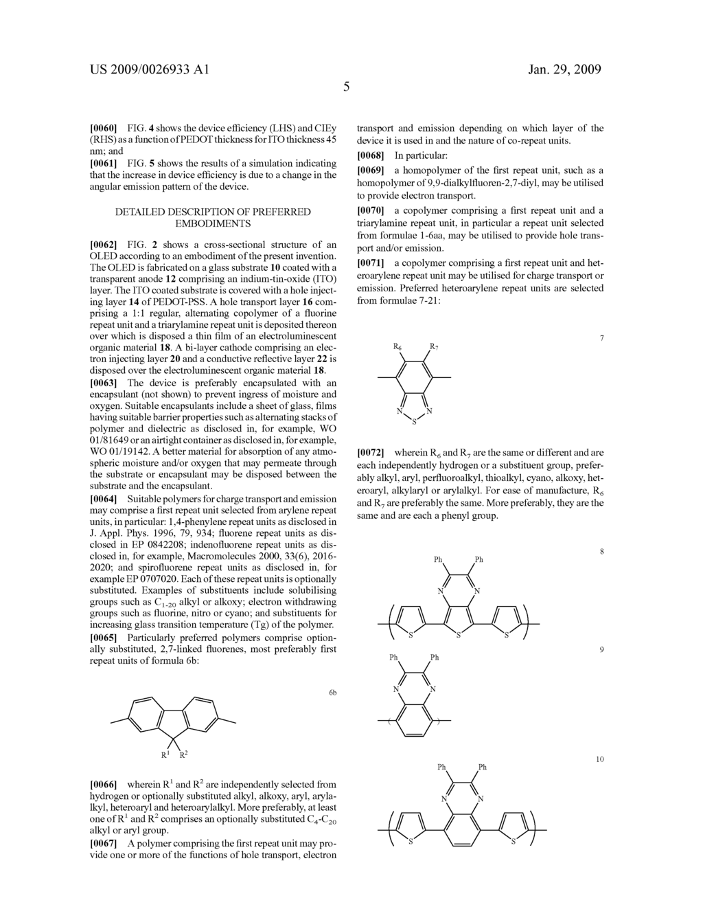 Organic Electroluminescent Device - diagram, schematic, and image 11