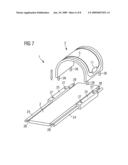 MAGNETIC RESONANCE EXAMINATION PLATFORM WITH INDEPENDENTLY MOVEABLE BED AND ANTENNA DEVICE diagram and image