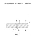 Linear polarized patch antenna structure diagram and image