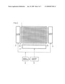 Method for driving plasma display panel, and plasma display device diagram and image