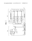 Display device diagram and image