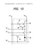 Display device diagram and image