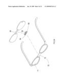 Multi-purpose spectacle frame set diagram and image